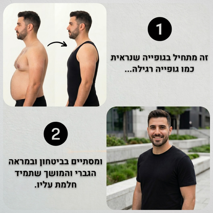 גופיית הקסם מבית - AuraFit